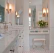 欧式风格浴室镜前灯图片设计