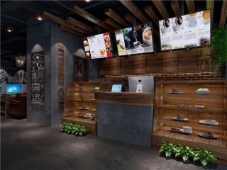 2023网咖吧台收银台设计效果图