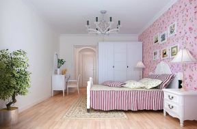 2023田园风格公寓女生卧室装修图片