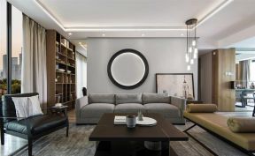 后现代客厅沙发颜色搭配装修效果图