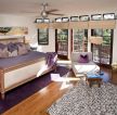 2023紫色家居卧室地毯设计