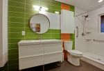 10平米卫生间背景墙颜色搭配设计