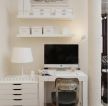 白色欧式家具小书桌设计图片