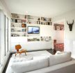 白色欧式家具组合电视柜图片