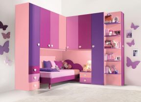 紫色儿童房