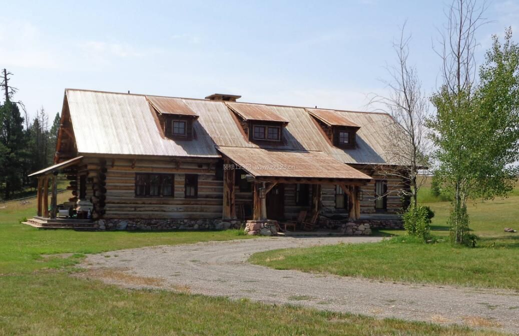 北美木屋房顶造型效果图片