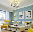 2023现代简欧风格客厅沙发颜色搭配装修效果图