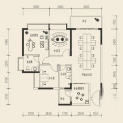 隆生·花边岭东户型图