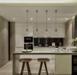 2023现代家装室内开放式厨房吧台装修效果图欣赏