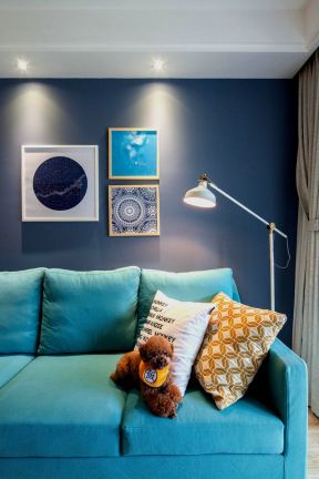 混搭家装效果图 客厅沙发颜色搭配