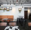 咖啡厅植物墙简单装修案例