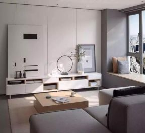 2023北欧loft公寓客厅效果图