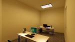 2023小型办公室桌椅组合装修图