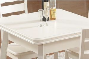 【北京九阁装饰】白色餐桌选择，白色餐桌椅如何搭配