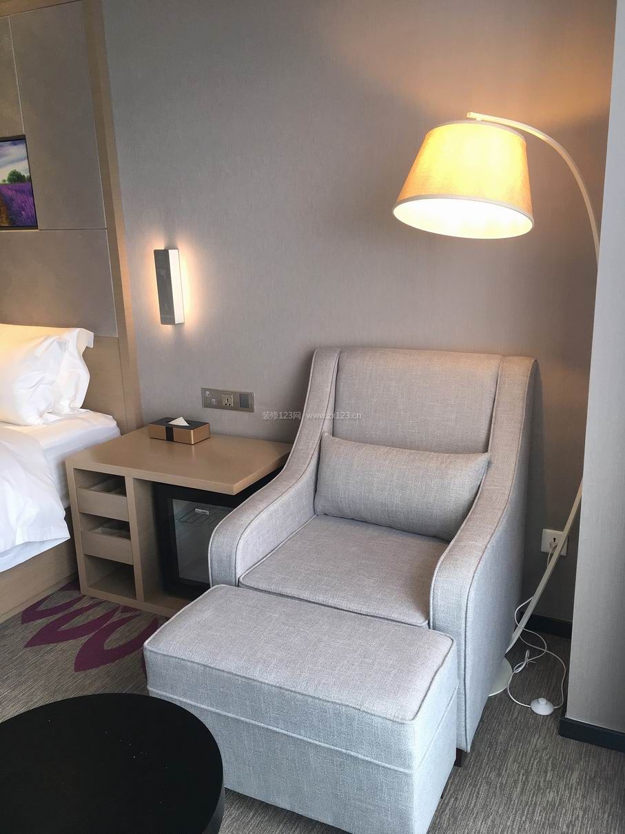 2021酒店客房沙发椅装修布置效果图片
