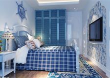【上海荣嘉装饰】房间设计色彩搭配，体验一把蓝色家居