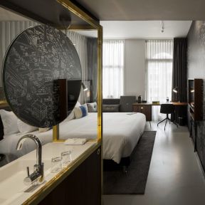 2023豪华5星级酒店客房装修效果图片
