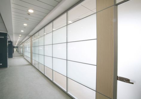 单层玻璃隔断之珠江创意中心工程案例