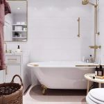 北欧浴室浴缸装修效果图