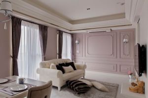 紫色卧室装修