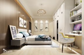 金地琥悦110㎡现代三居室装修案例