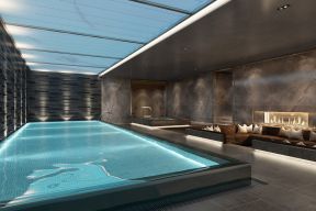 2023欧式豪华别墅游泳池设计图片