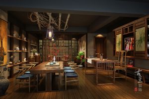 重庆茶楼装修,提升整个茶空间的文化韵味