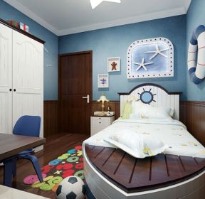 家装儿童房地中海装修效果图-每日推荐