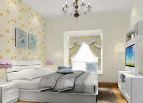 2023韩式小卧室装饰设计效果图片