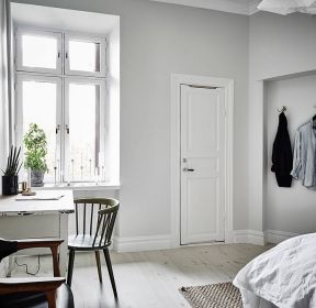 北欧风格12平米卧室装修效果图片-每日推荐