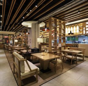 北京280平米西餐厅装修效果图