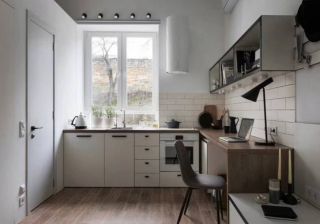 小户型公寓厨房装修效果实景图