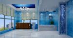 2023欧式别墅卫生间台阶浴缸装修效果图片