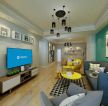 现代温馨客厅沙发颜色搭配装修效果图