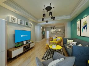 现代温馨客厅沙发颜色搭配装修效果图
