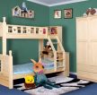 儿童卧室松木家具两门衣柜图片