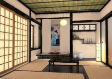 传统日式风格 欧派整装大家居设计