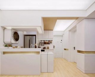 简约现代小户型厨房整体装修效果图
