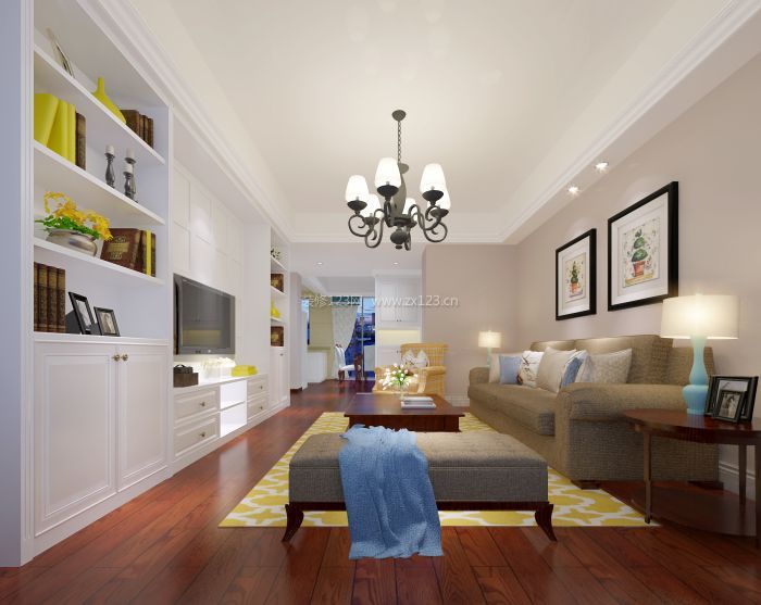 2023现代简欧客厅客厅布艺沙发设计图