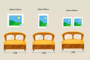 选对装饰画的尺寸与挂法 家里一不小心就美了