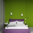 日式公寓卧室颜色搭配装修效果图