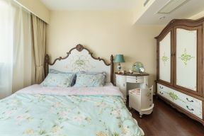2023复古温馨中式女生卧室布置效果图片