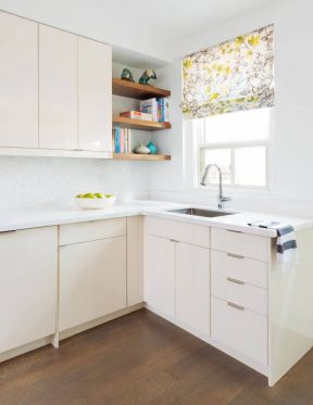 北欧风格厨房设计 2020厨房窗帘设计效果图