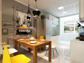 北欧风格厨房设计 2020厨房吊顶灯设计