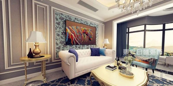 金珠港湾新古典风格160㎡设计方案