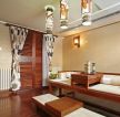 东南亚风格室内家具沙发装饰案例