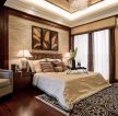 东南亚风格卧室木纹地板装饰案例赏析
