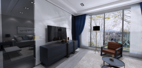 2023现代家装客厅电视柜设计图