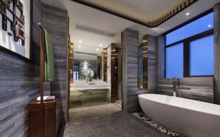 东南亚风格卫生间浴缸装修装饰案例