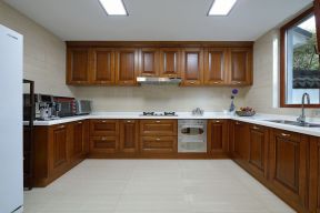 厨房设计中式 厨房消毒柜效果图